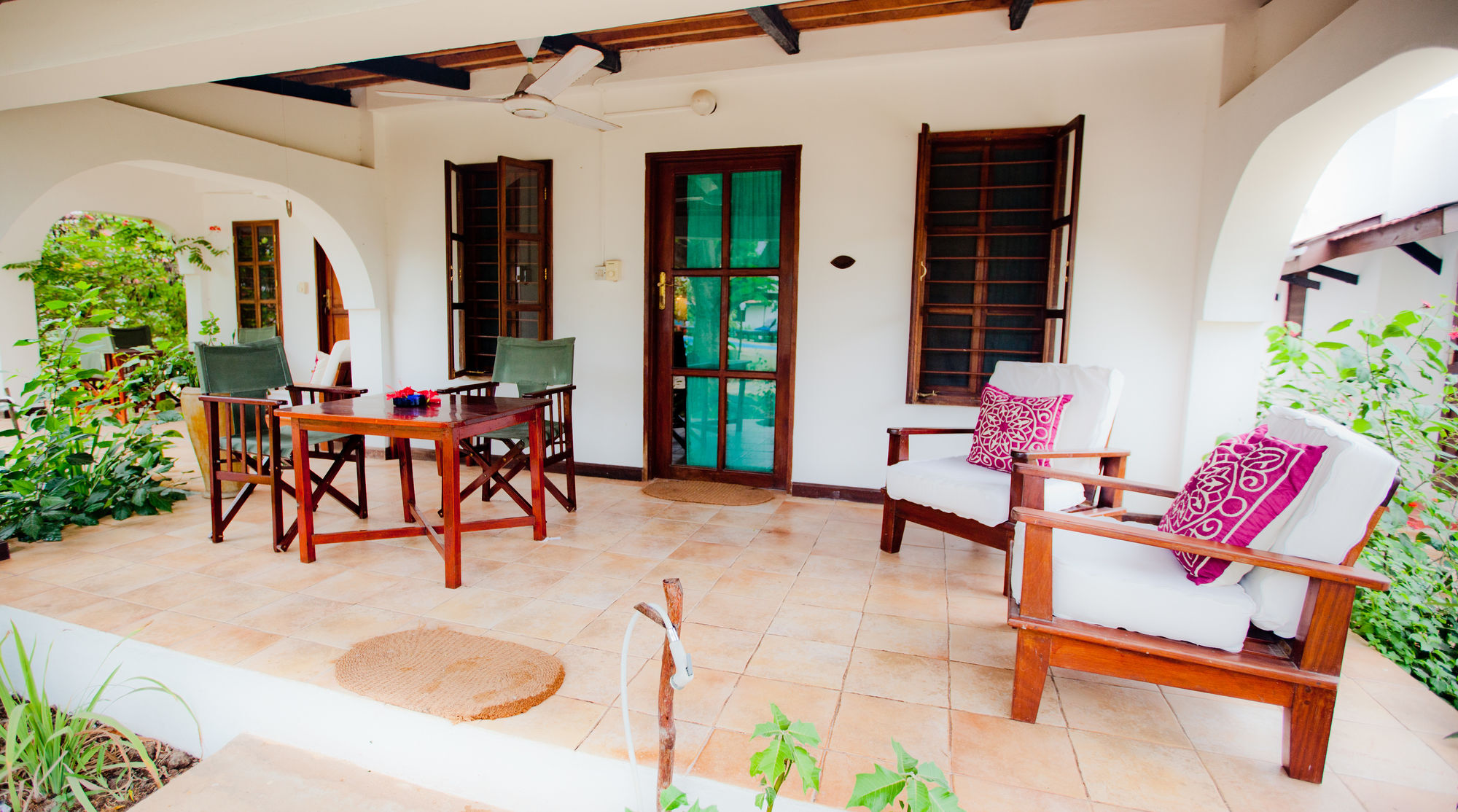 Flame Tree Cottages Nungwi Bagian luar foto
