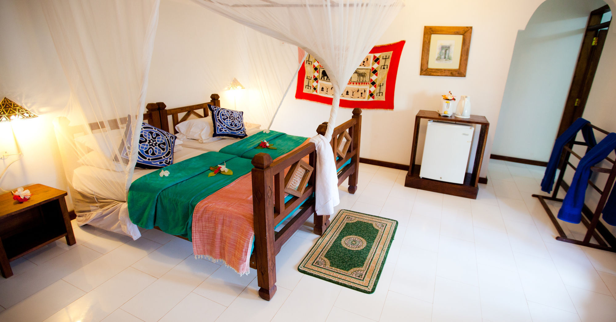 Flame Tree Cottages Nungwi Bagian luar foto