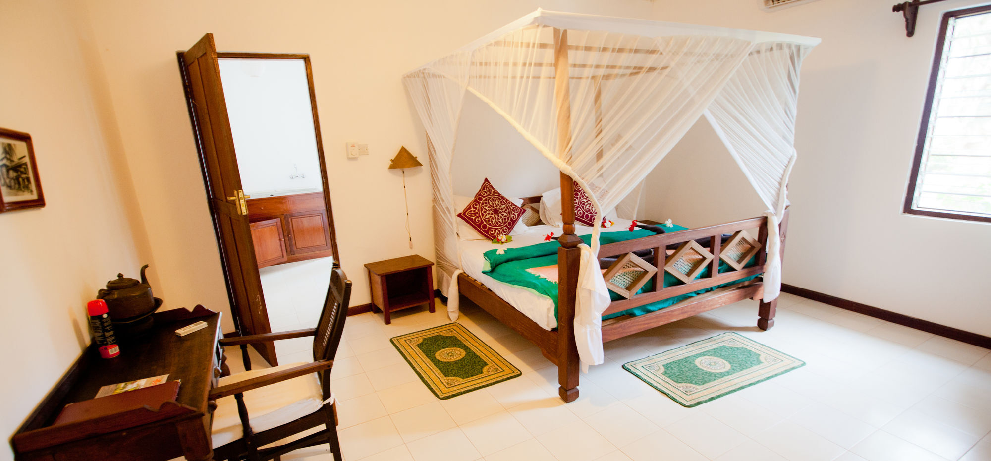 Flame Tree Cottages Nungwi Bagian luar foto