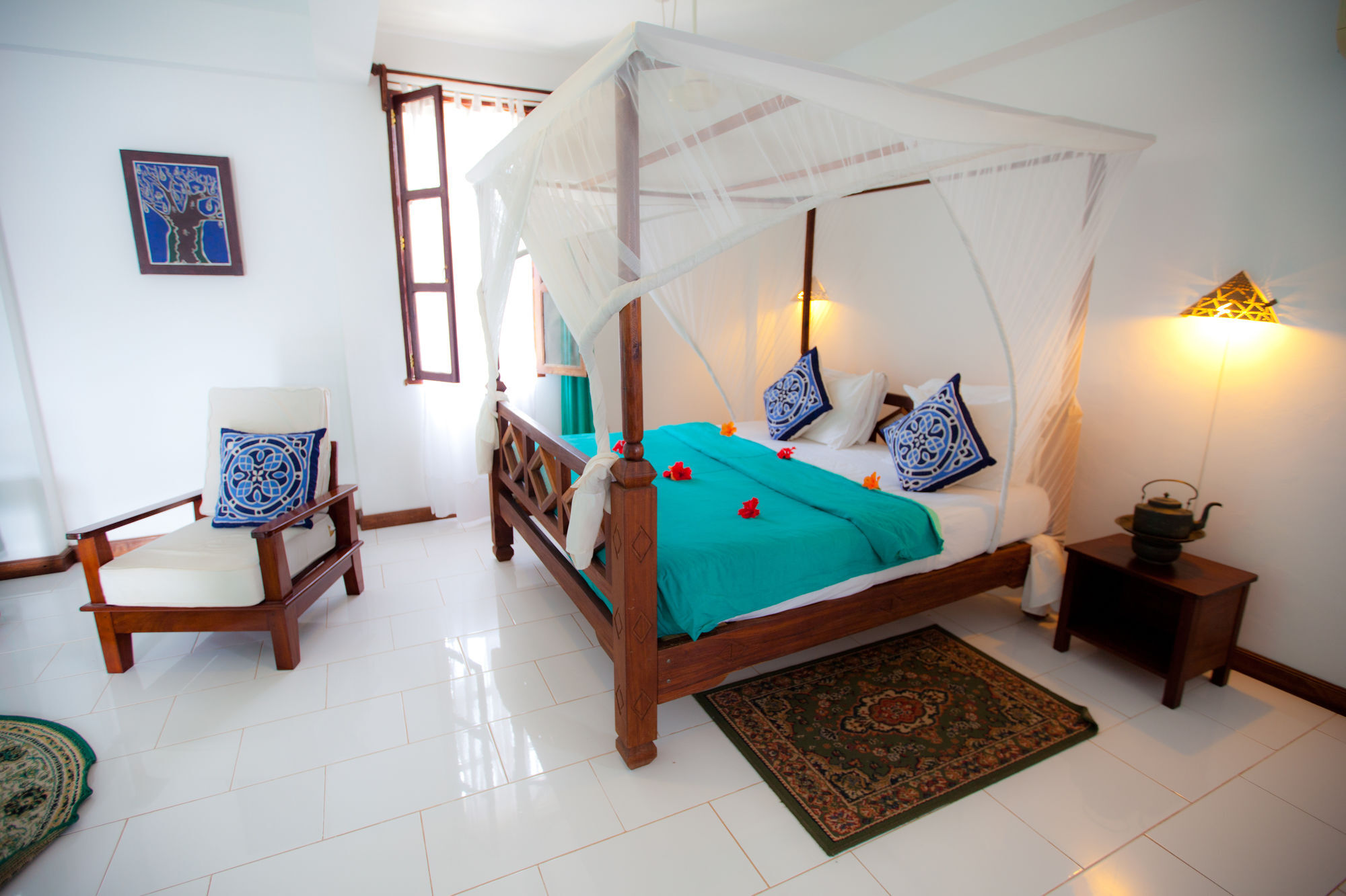 Flame Tree Cottages Nungwi Bagian luar foto