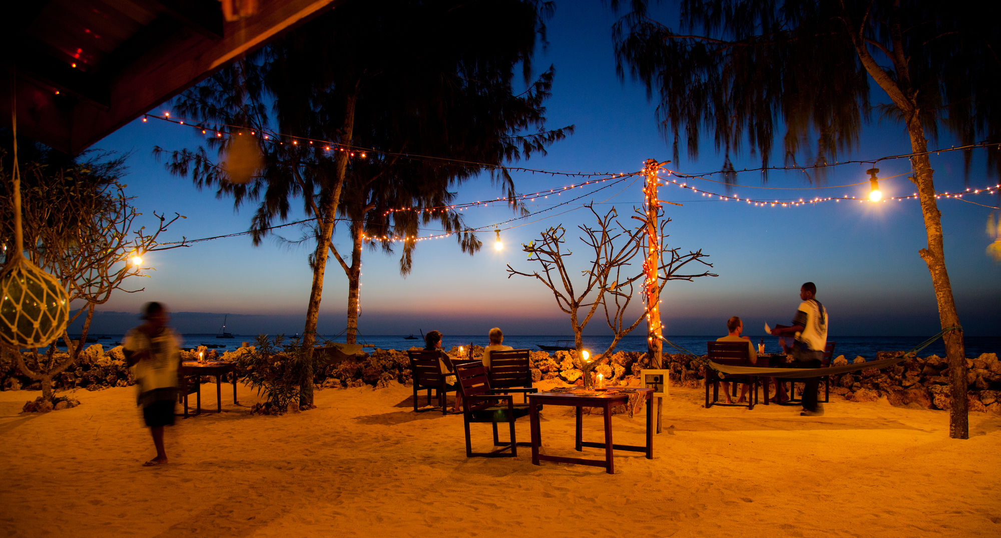 Flame Tree Cottages Nungwi Bagian luar foto